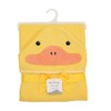 JN&LULU Organic Cotton Fabric Hooded Towel for Kids & Toddlers,
