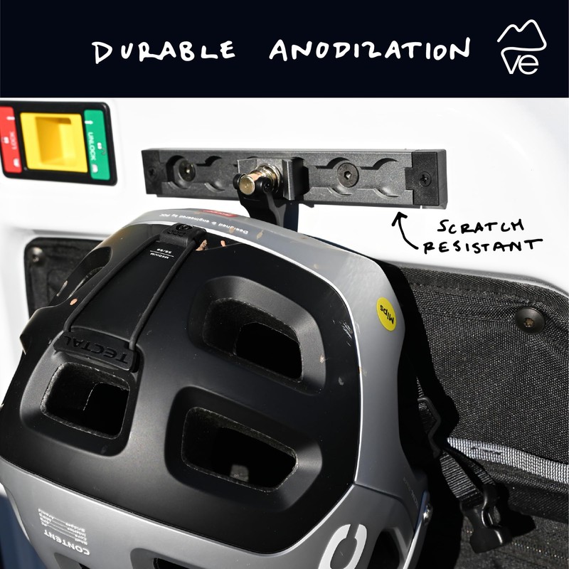 VanEssential 6" Venture Track T-6 Aluminium L-Track Gray Anodized (Rectangle