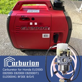 Carburionix EU2000I Carburetor for Honda EB2000i EB2000I EB2000IT1 EU2000IK1 BF30E B/D/E Carb with Air Filter Spark Plug Gasket Fuel Line Fuel Pump Kit - 16100-Z0D-D03 16100-Z0D-D01 Carburetor