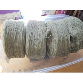 Unbranded PENCIL ROVING Dark Sage One Pound Merino Wool
