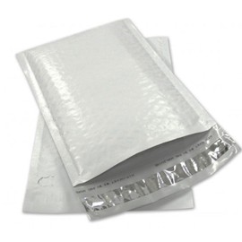 Sales4Less #0 Poly Bubble Mailers 6X10 Inches Padded Envelope Mailer Waterproof Pack of 25 White