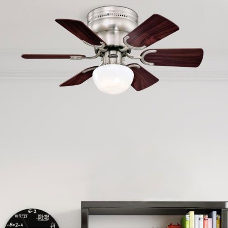 Westinghouse Hadley 30 Inch Brushed Nickel Finish Ceiling Fan with