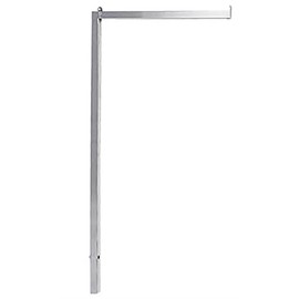 SSWBasics Interchangeable Chrome Straight Arm for Clothing Rack - Set of 2