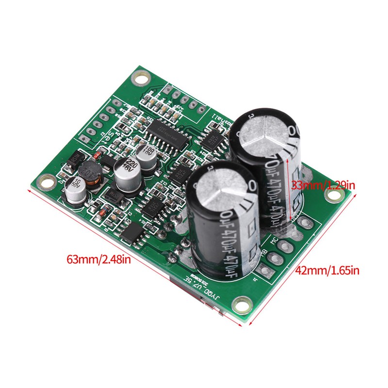 36V -72V 700W Brushless Motor Controller Hall Balanced Car Driver