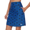 M MOTEEPI - Falda de golf para mujer, longitud a