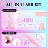 Losha Lashes Fluffy False Eyelashes 5D Volume Eye Lashes Kit