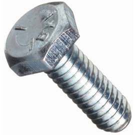 Ecom Fasteners 9/16 inch x 2 inch Hex Cap Screw Grade 5 Zinc Plated Steel (Quantity: 25 pcs) Made in USA, 9/16-12 x 2 Hex Bolt/Coarse Thread/Fully Threaded