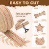 NATGAI Jute Webbing Tape, 5 cm (2 inch) Wide, 9.1