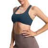 Aoxjox brasier deportivo de entrenamiento para mujer, sin espalda, acolchado,