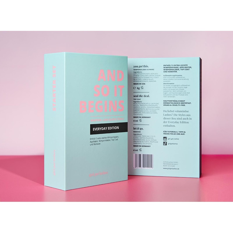 GIRL GOT LASHES - Starter Set - And So It