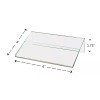 Marketing Holders Slant Back 6"w x 4" Sign Display Holder