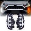 Turvysen LED Daytime Running Lights Compatible with Toyota RAV4 2019-2024,