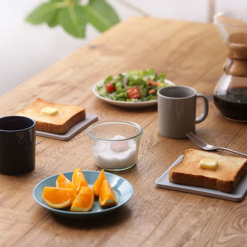 marna 686B Eco Karat Toast Plate, Blue, Porous Ceramic