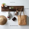 XAOHOME Wooden Pegboard, Sturdy Peg Board for WallsModular Grid Organizer,