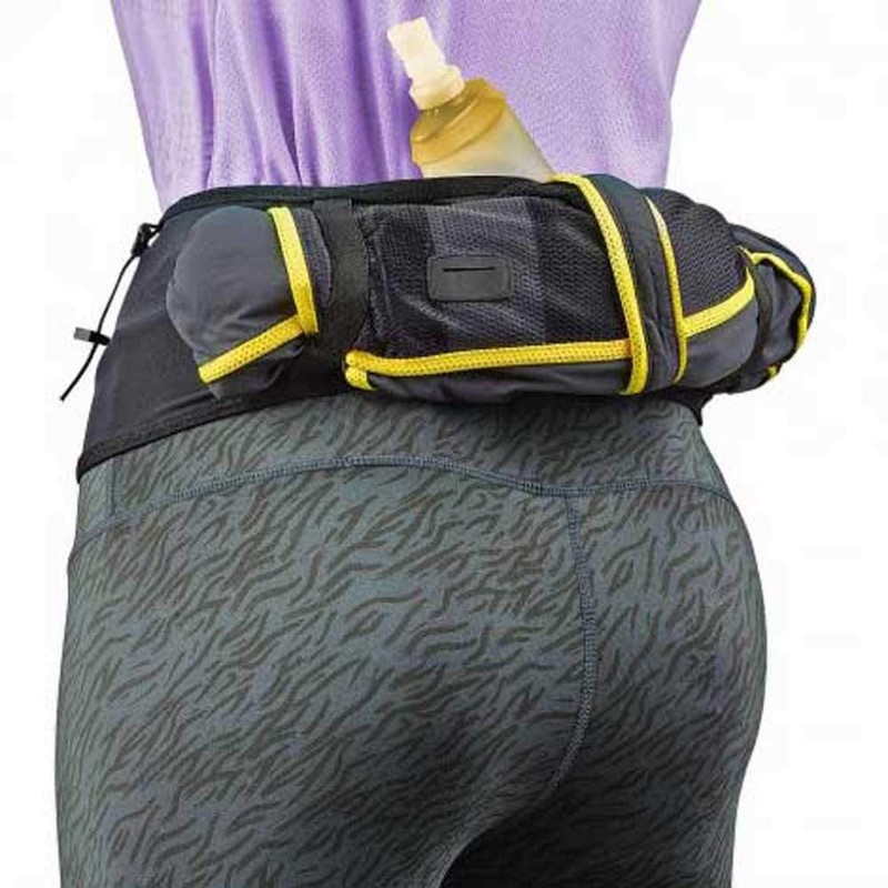 COLUMBUS Unisex Run Hip Size M/L New Hydration Belt, Black