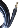 Eacam 6m/10m High Pressure Water Cleaning Hose, Black, Alloy Steel,