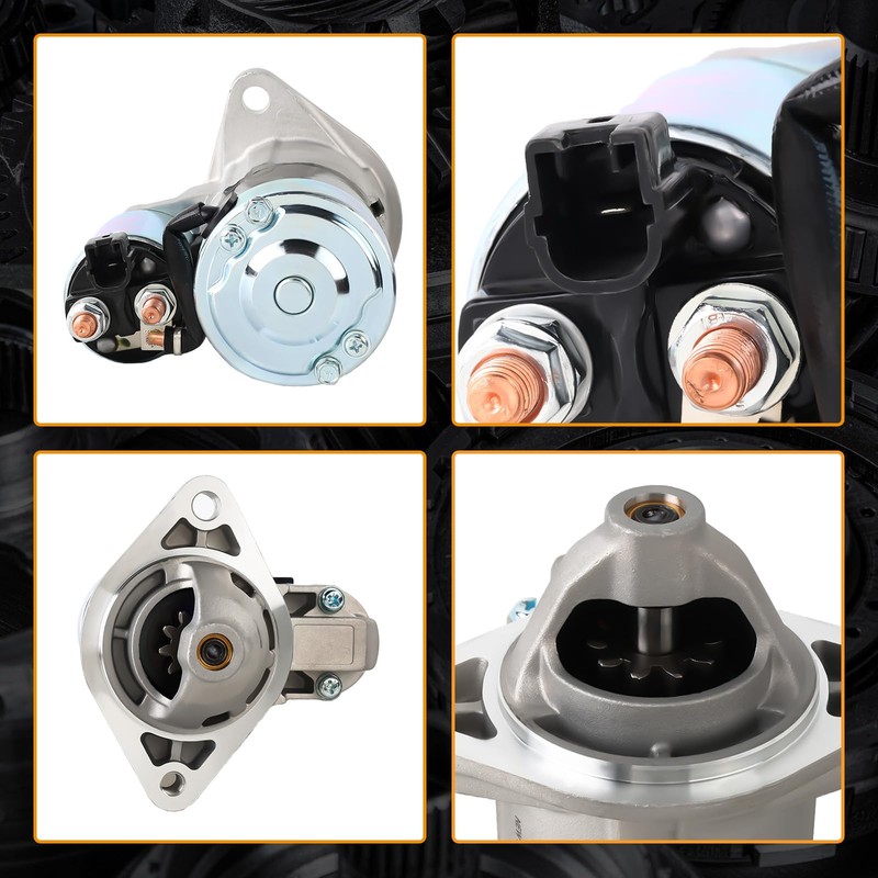 Soklopi 410-52207 Starter Motor Compatible with Toyota Corolla 1.8L 2003-2008,