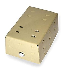White-Rodgers F29-0220 Universal Thermostat Guard, Metal, Solid Base