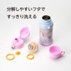 Doshisha Water Bottle, Kids Bottle, 2-Way Children's Water Bottle, 20.3