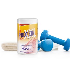 Sanct Bernhard Sport Protein XXL 92 | Schoko | Liefert Proteine aus Molkenisolat, Calciumcaseinat und Ei | Enthält BCAAs | Glutenfrei & fruktosefrei | 450g | Deutsche Produktion & laborgeprüft