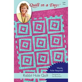 Quilt In A Day Eleanor Burns Patterns, Rabbit Hole Quilt
