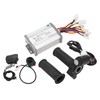 48V 1000W Brushed Motor Controller with Twist Throttle Handle Keys