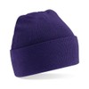 Beechfield Original Cuffed Beanie Colour=Purple Size=O/S