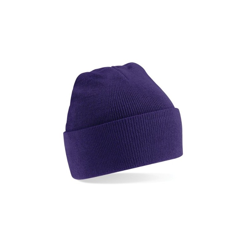 Beechfield Original Cuffed Beanie Colour=Purple Size=O/S