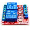 Hailege 2pcs DC 12V 2 Channel Relay Module with Isolated