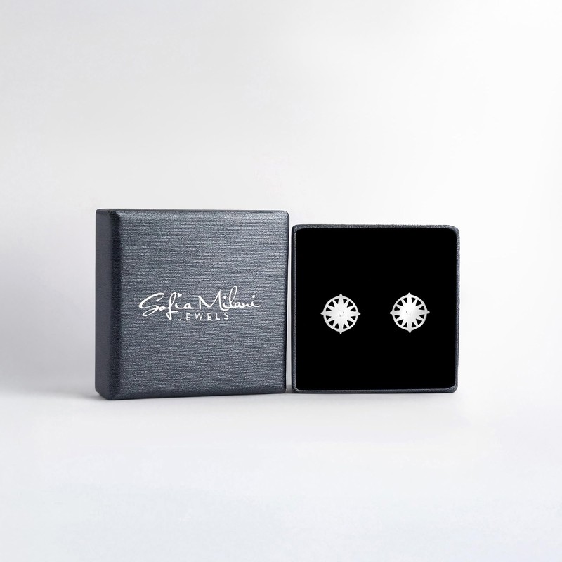SOFIA MILANI - Women's Earrings 925 Silver with Zirconia Stones