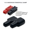 Riloer Sockets for electrical connections, 10 x Anderson 45 AMP