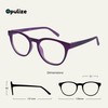 OPULIZE B5 Blue Light Filter Cool Round Frame Spring Hinges