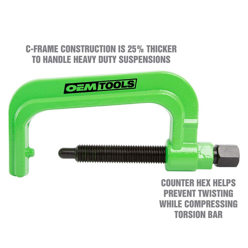 OEMTOOLS 37278 Torsion Bar Tool, Torsion Key Removal and Installation,