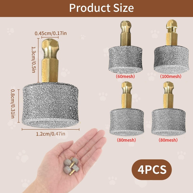 Hundenagelschleifer 80 60 100 Mesh