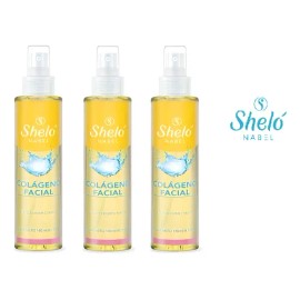 3 Pzas Colágeno Facial Loción Humectante Sheló Envío Gratis                                                                                           