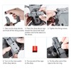 Drone Drop Release Device 0.4kg Load Bearing Light Sensitive Control