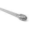 Carbide Bur, Egg, 1/4", Double Cut, SE-51