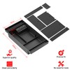 SPELAB Center Console Organizer Compatible with Chevy Silverado 1500 2019-2022,