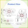 Jsportic Golf Impact Tape Clear Golf Club Stickers for Accurate