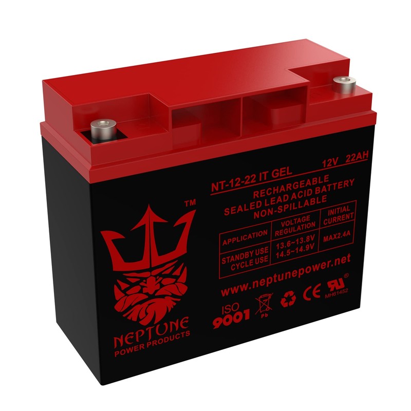 Neptune Power Products 12V 22AH Gel Replacement Solar Booster Pac