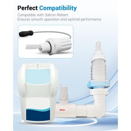 GNR00003 Flow Switch with Round Connector Compatible with Saltron Reliant Saltwater Chlorine Generator for Solaxx Chlorine Generator