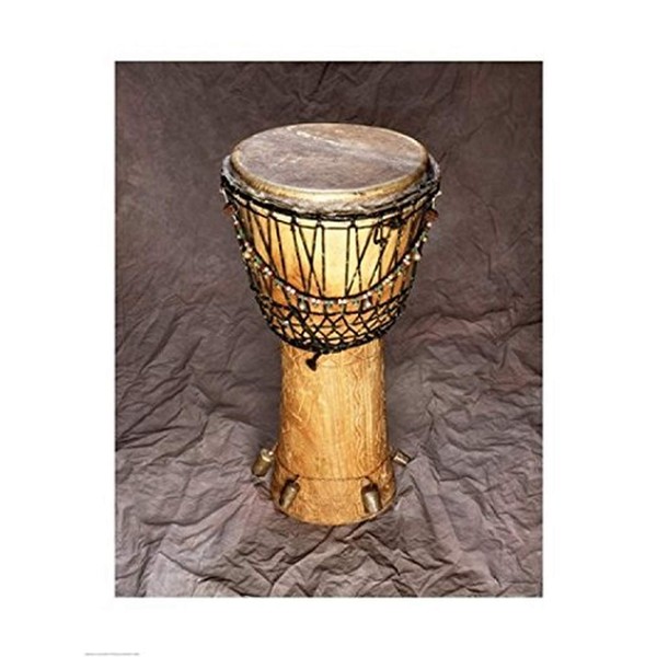 Posterazzi Djembe Drum West Africa Poster Print, (18 x 24)