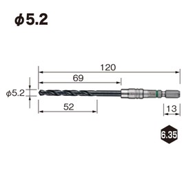 VESSEL Cushioned Drill Bit<鉄工用> -