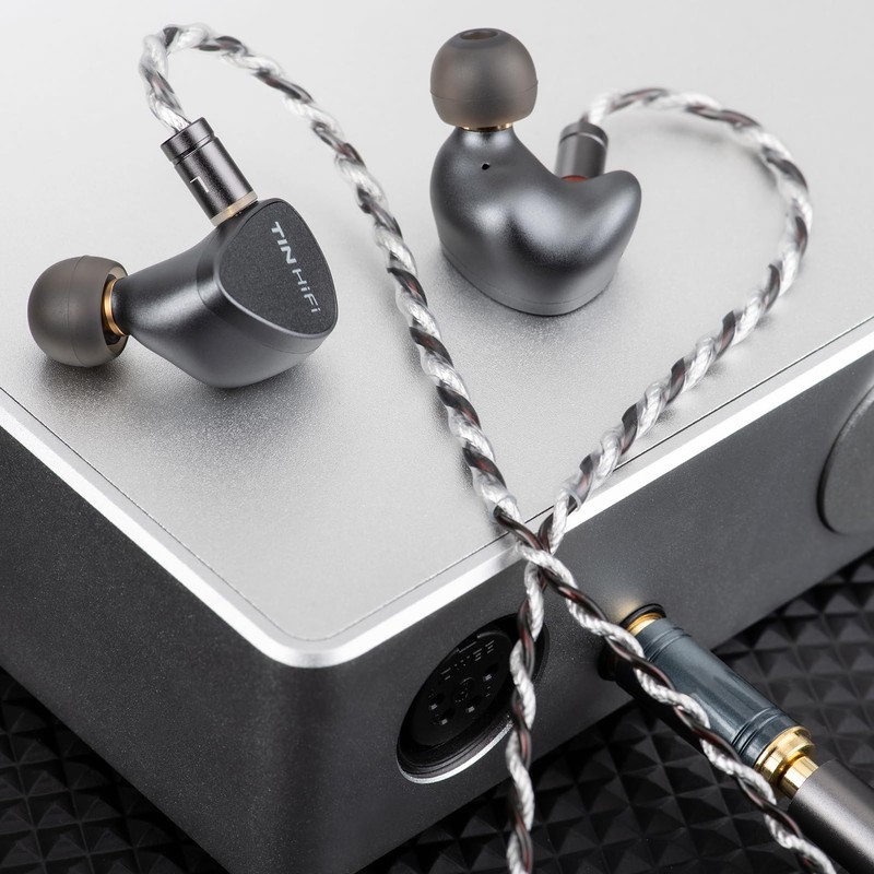 TINHIFI T5S Wired Earphones, Unique 10mm Topping Diaphragm Dynamic Driver