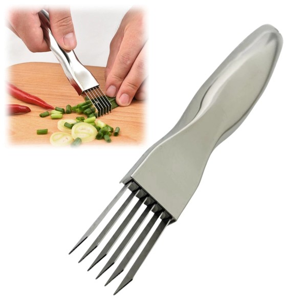 TECHTONGDA Kitchen Gadget Scallion Slicer Shredder Scallion Knife Scallion Separator