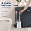 2-in-1 Toilet Plunger & Brush Set for Bathroom Cleaning –