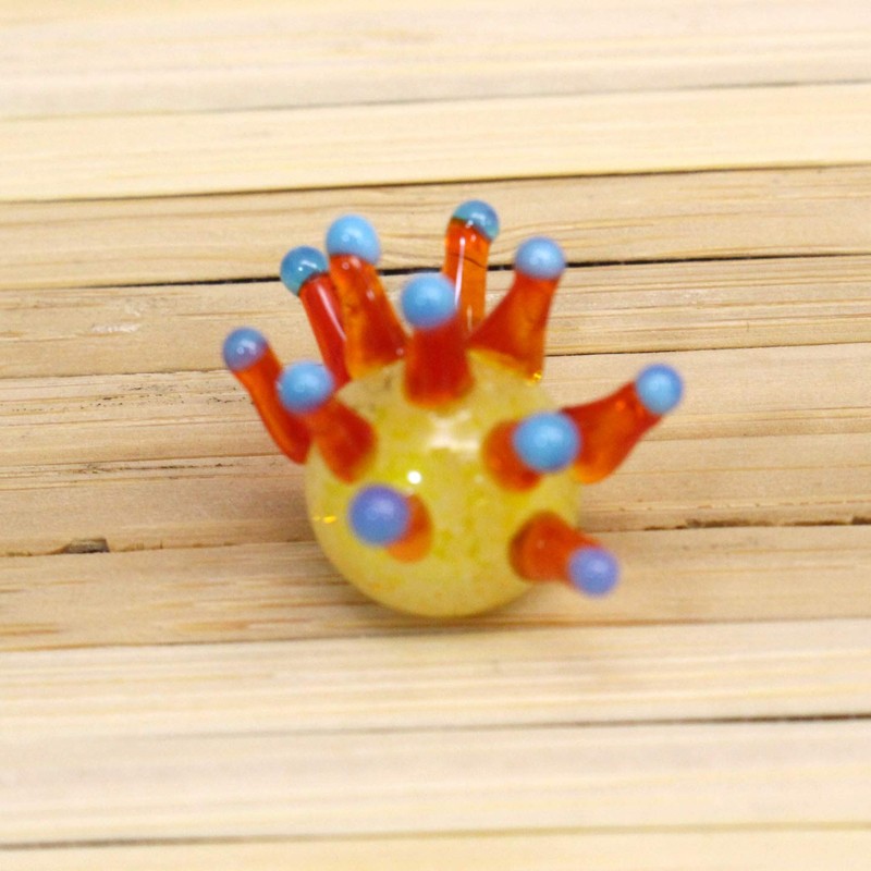 CKK429 Forkart Figurine, Red, Width: 1.0 inches (25 mm), Cute,