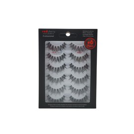 Red Cherry False Eyelashes #WSP Human Hair 6 Pairs