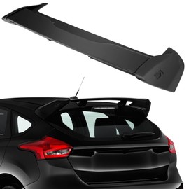 FINDAUTO ABS Rear Window Roof Spoiler Factory Style Fits for 2013-2021 for Ford Focus Hatchback Trunk Lip Spoiler