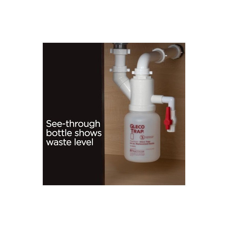 Practicon Gleco Trap System, Clay & Plaster Sink Trap Kit,